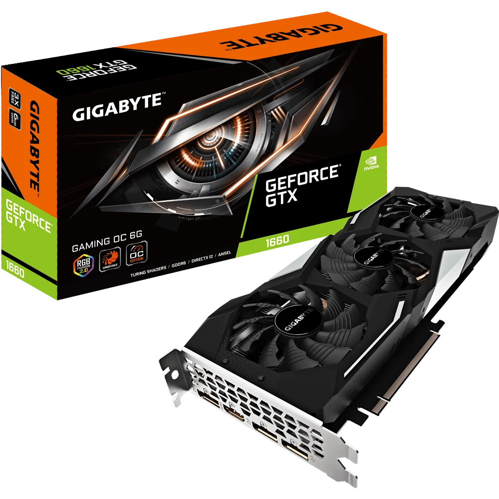 Gigabyte GeForce® GTX 1660 GAMING OC 6G